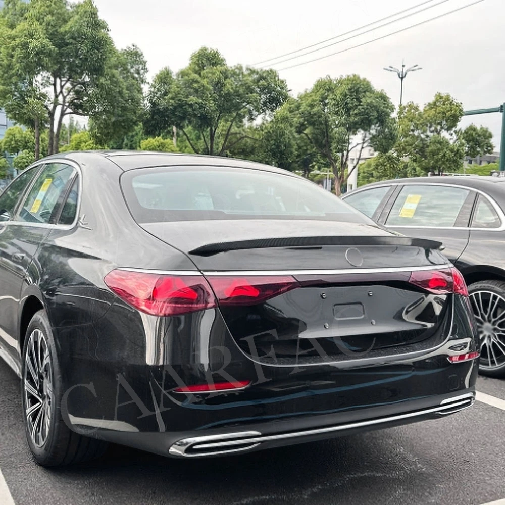 

ABS Lip Wing for Benz E Class W214 E260 E300 E53 E63 For AMG Sedan 2024 + Rear Trunk Lip Spoiler Body Kits Car Accessorise