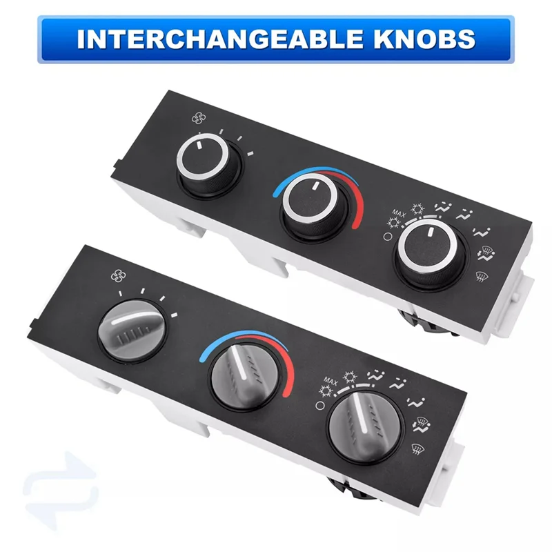 تتجه 599-217 وحدة لوحة التحكم في المناخ HVAC للسيارة لجي إم سي اكسبرس 2500 3500