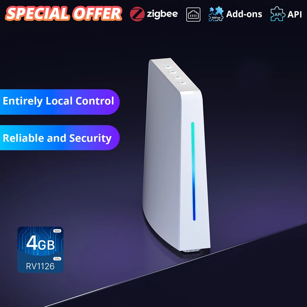 Imagem -02 - Sonoff-smart Home Hub Gateway Smart Scene Home Control Security System Gateway Inteligente Zigbee 3.0 2gb 4gb