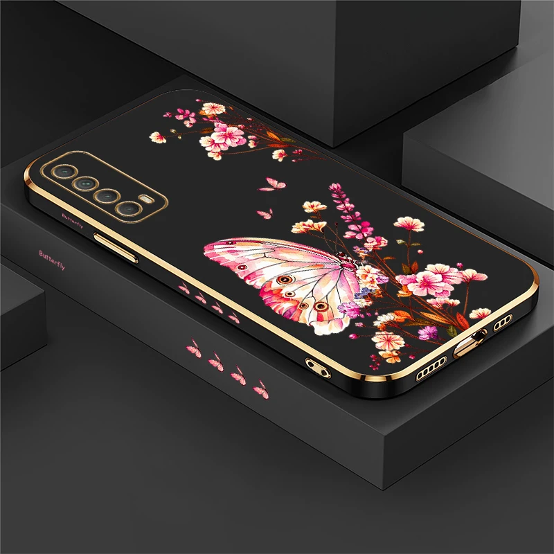 Dreamy Fantasy Butterfly Pattern Phone Case For Honor 200 90 Lite 70 50 SE 20 S Silicon Soft Drop Resistant Full Protection Capa