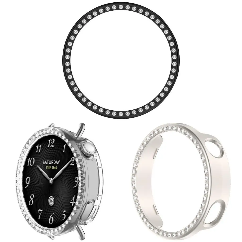 cubierta del bisel carcasa hueca para ver cáscara parachoques 41 mm D2RC