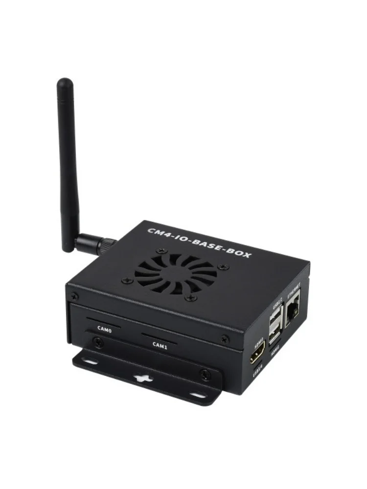 mini-computer-based-on-raspberry-pi-compute-module-4-not-included-mini-io-board-full-ver-metal-case-with-cooling-fan