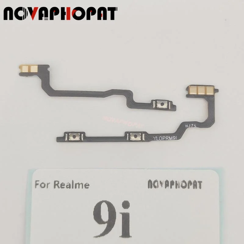 

Novaphopat For Oppo A96 4G / A36 / Realme 9i Power On Off Volume Up Down Ribbon Power Button Flex Cable