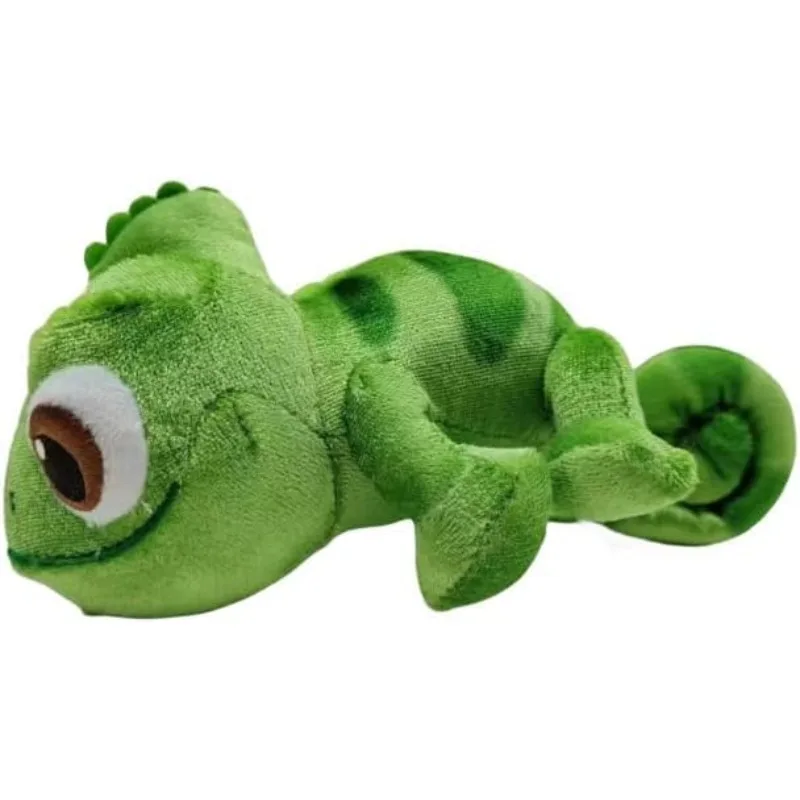 Cute Green Chameleon Shoulder Plush Doll, Soft Filled Animal Toy Pendant, Decorative Ornament Gift (1 Piece)