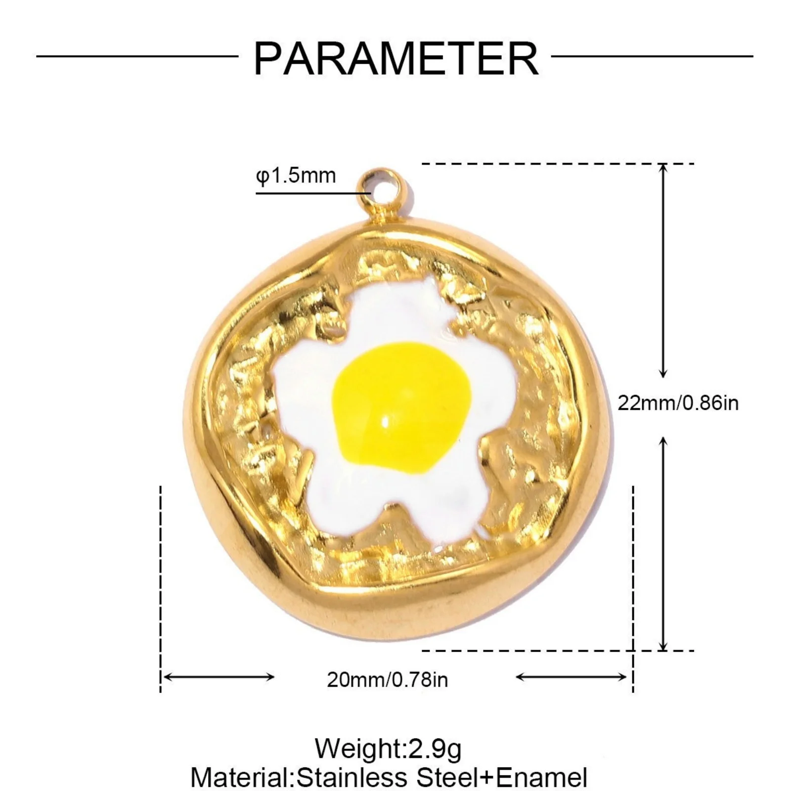 1 Piece 304 Stainless Steel Charms Two Tone Geometric Flower Sun Cross Metal Pendants Fo DIY Necklace Jewelry Making Findings