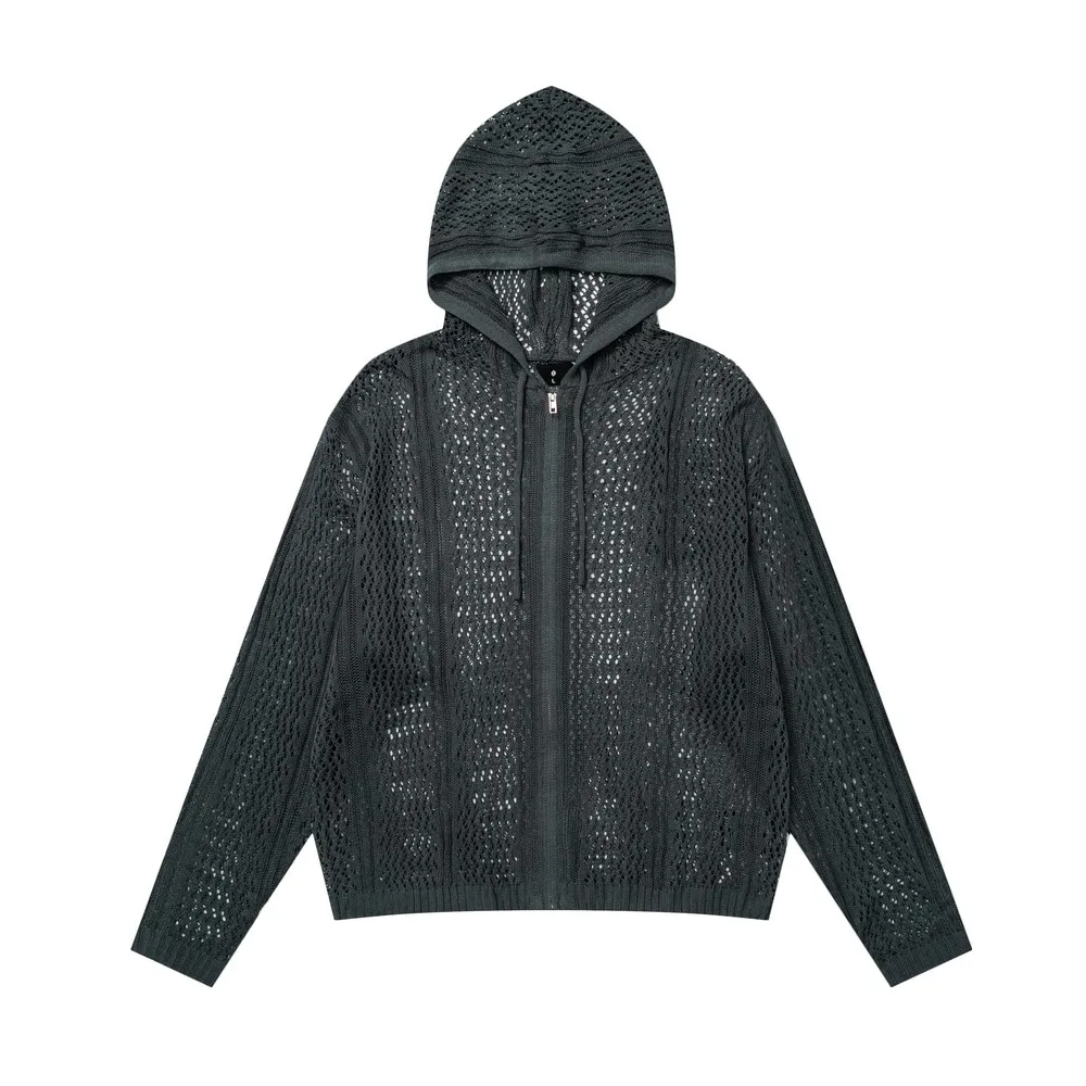 

Vintage Loose Hooded Zip Up Goth Hoodies Cardigan Oversized Sweaters for Women Men Grunge Streetwear Winter Clothes Coats