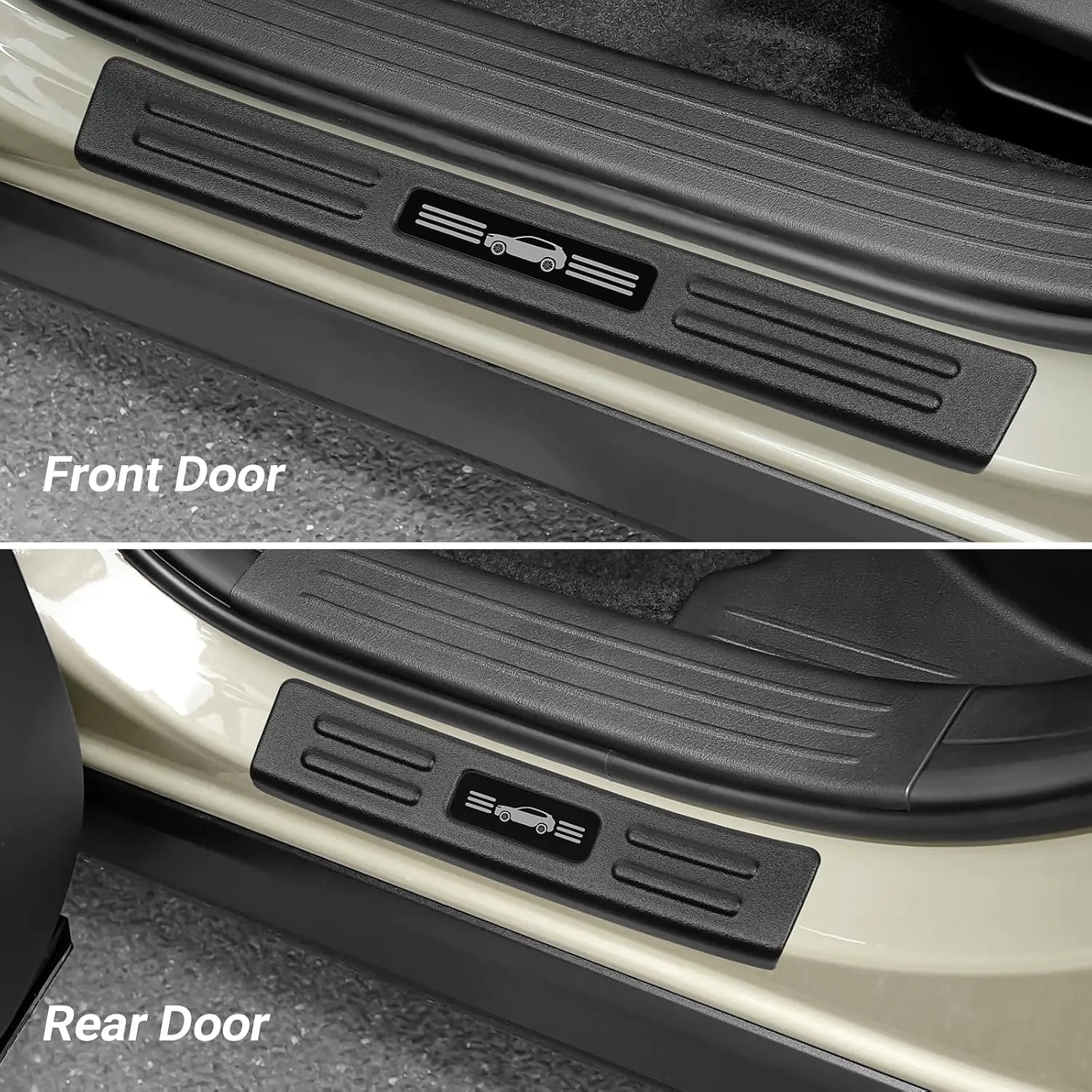 For Mazda 2023-2025 2026 CX50 CX-50 Accessories Matte Black ABS Plastic Material Automobile Door Entry Guards