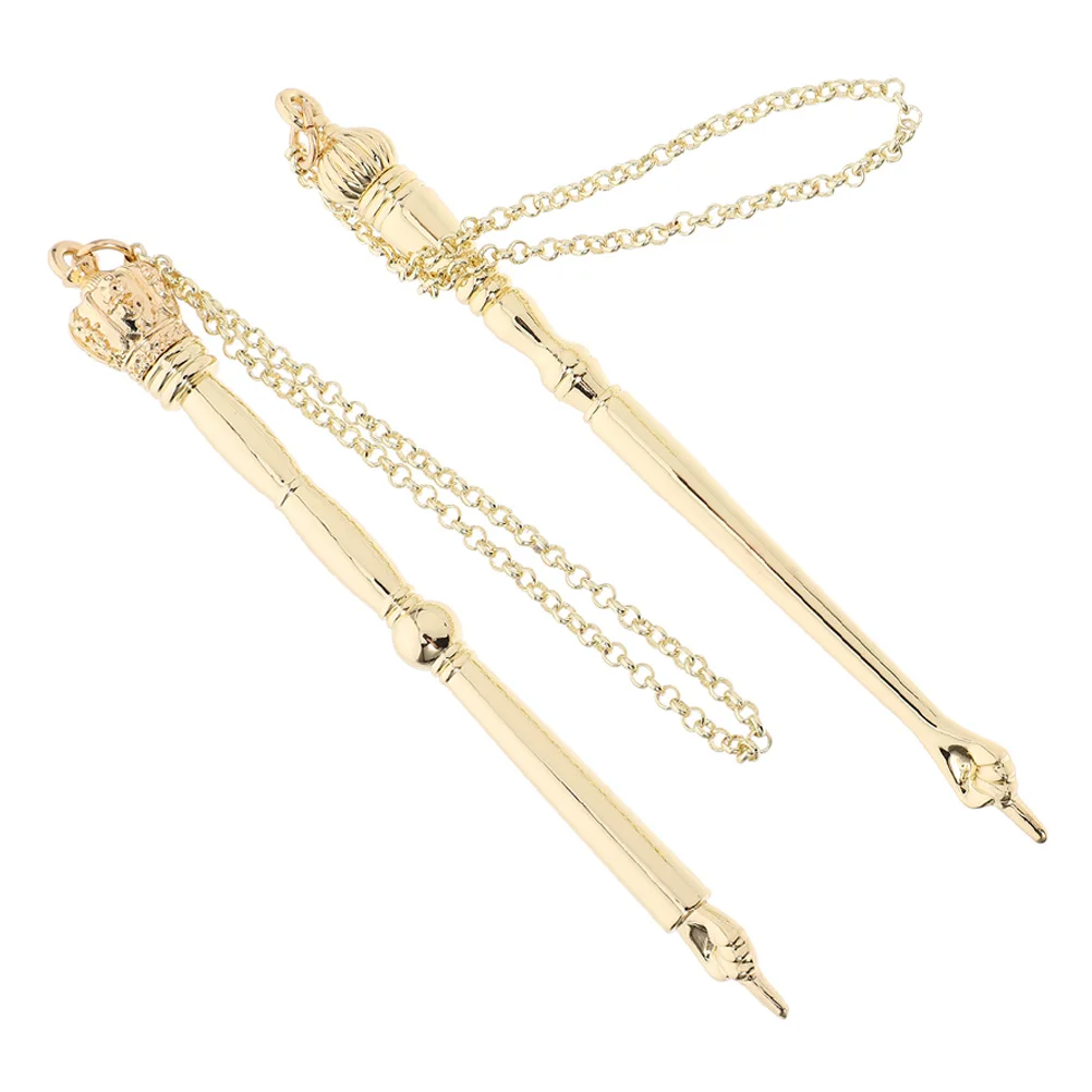 Puntero de lectura de la Biblia judía, herramienta de dedo de Metal, Torah Scrolls Bar Mitzvah, regalo, puntero de libro de escritura Synagogue, 2 uds.