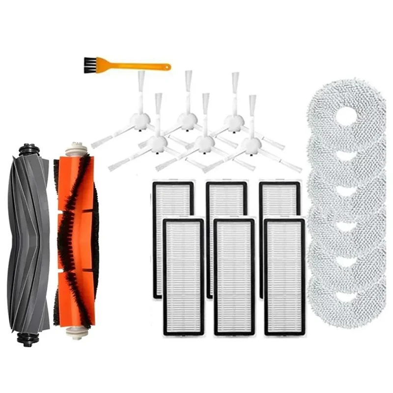 

A25I-For Xiaomi MIJIA Omni 1S B116 Spare Part Mijia B101CN Dust Bag Dreame S10 S10 Pro Mop Cloth Filter Brush Replacement