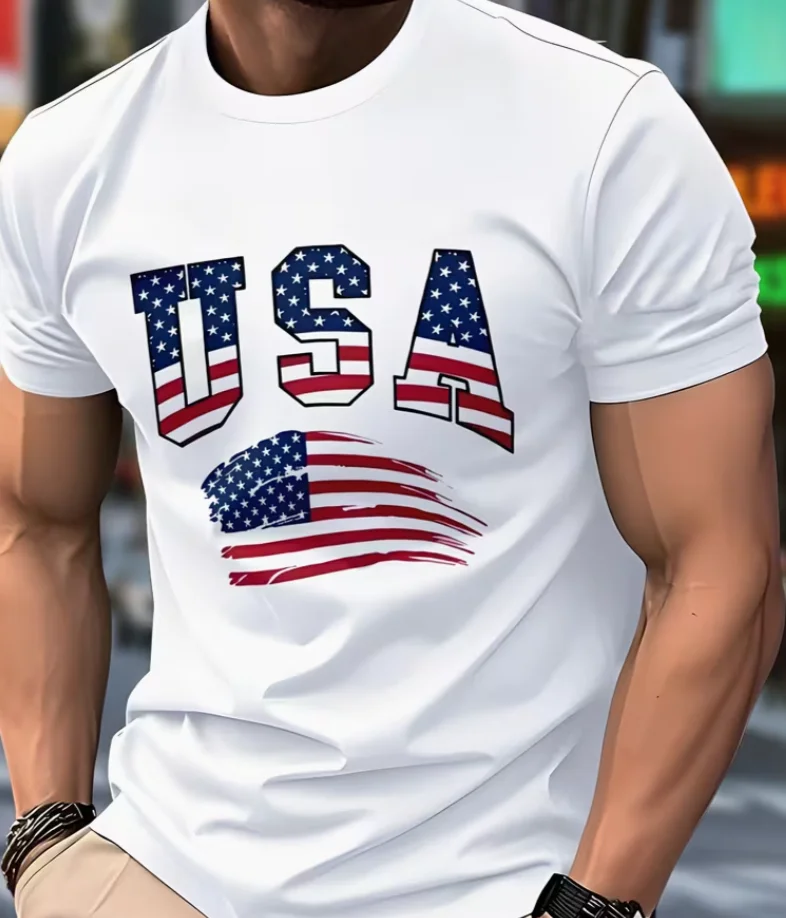 Men'S Casual Fashion Print T-Shirt Men's Plus Size Black T-Shirt Purple White SAY LESS Suitable for Casual WearPLUS SIZE T-Shirt