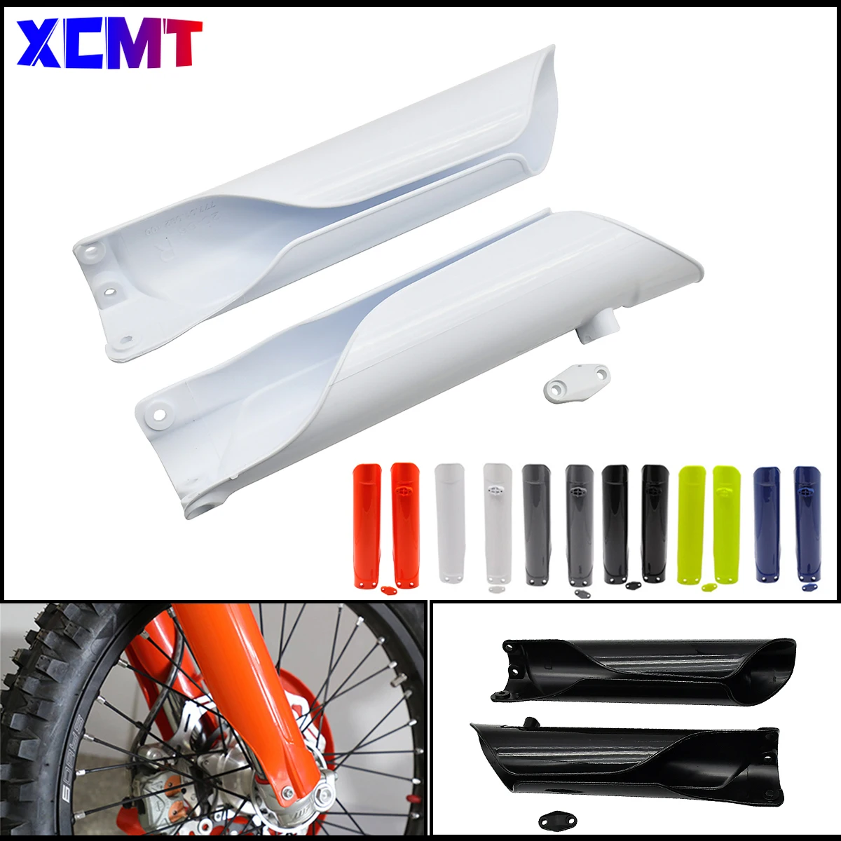 

For KTM GASGAS EC EX MC FC TC TE TX FX FC EXC FE EXC-F SX SX-F 150 250 300 350 400 450 501 530 TPI Fork Guard Protector Cover