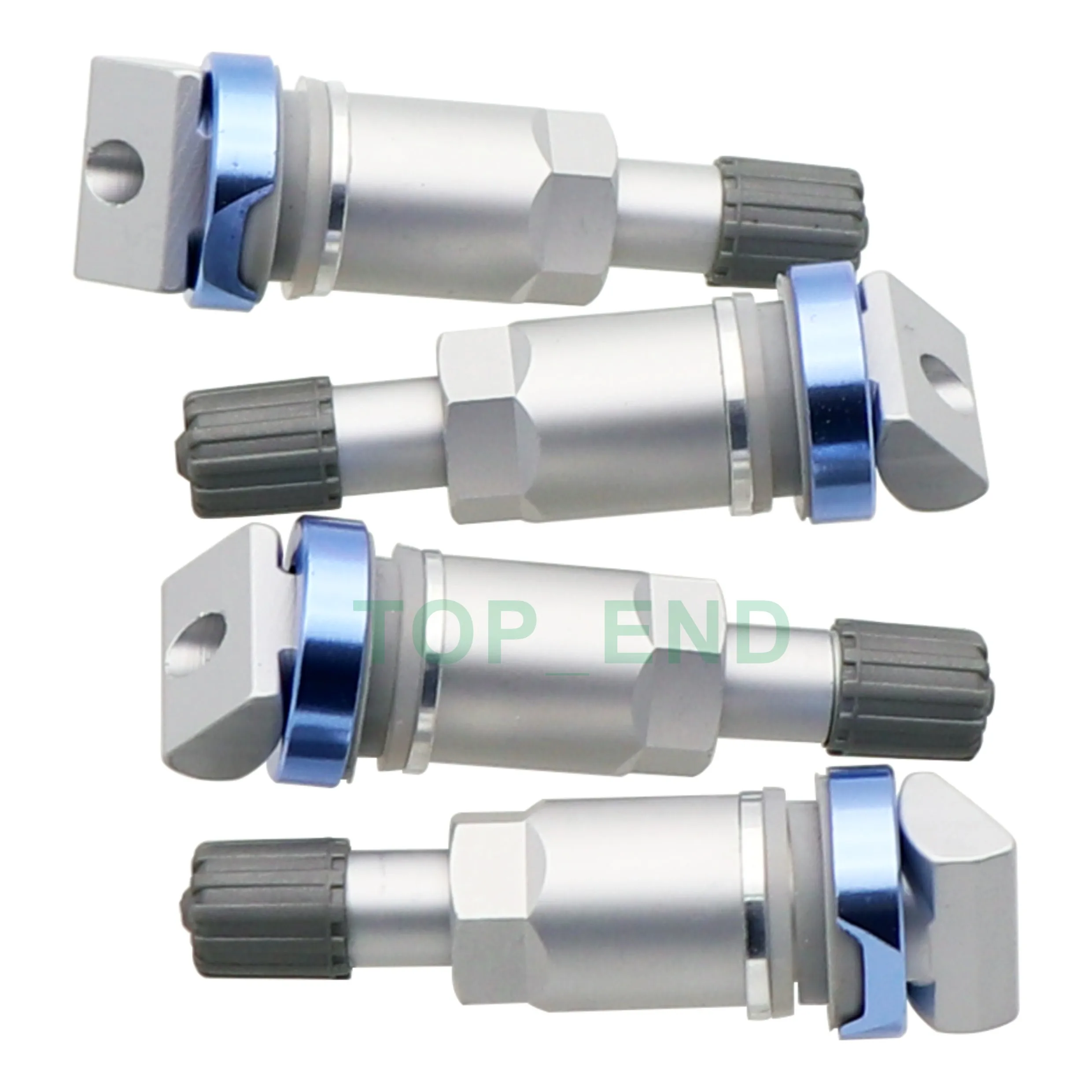 Silver TPMS Tire Valve for LAND ROVER for VOLVO for CHRYSLER for Jaguar 4pcs/pk Tubeless Tyre Pressure Monitoring System Sensor