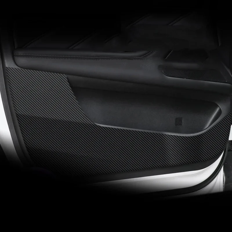 

For GWM Poer Cannon 2025 2026 2027 PU Leather Car Door Anti Kick Pad Protection Stickers Cover Protector Trim Film Accessories