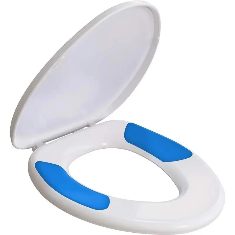 

1870FZ 000 TruComfort Toilet Seat with Inserts Provides Comfort and Relieves Pressure Points, Elongated, White