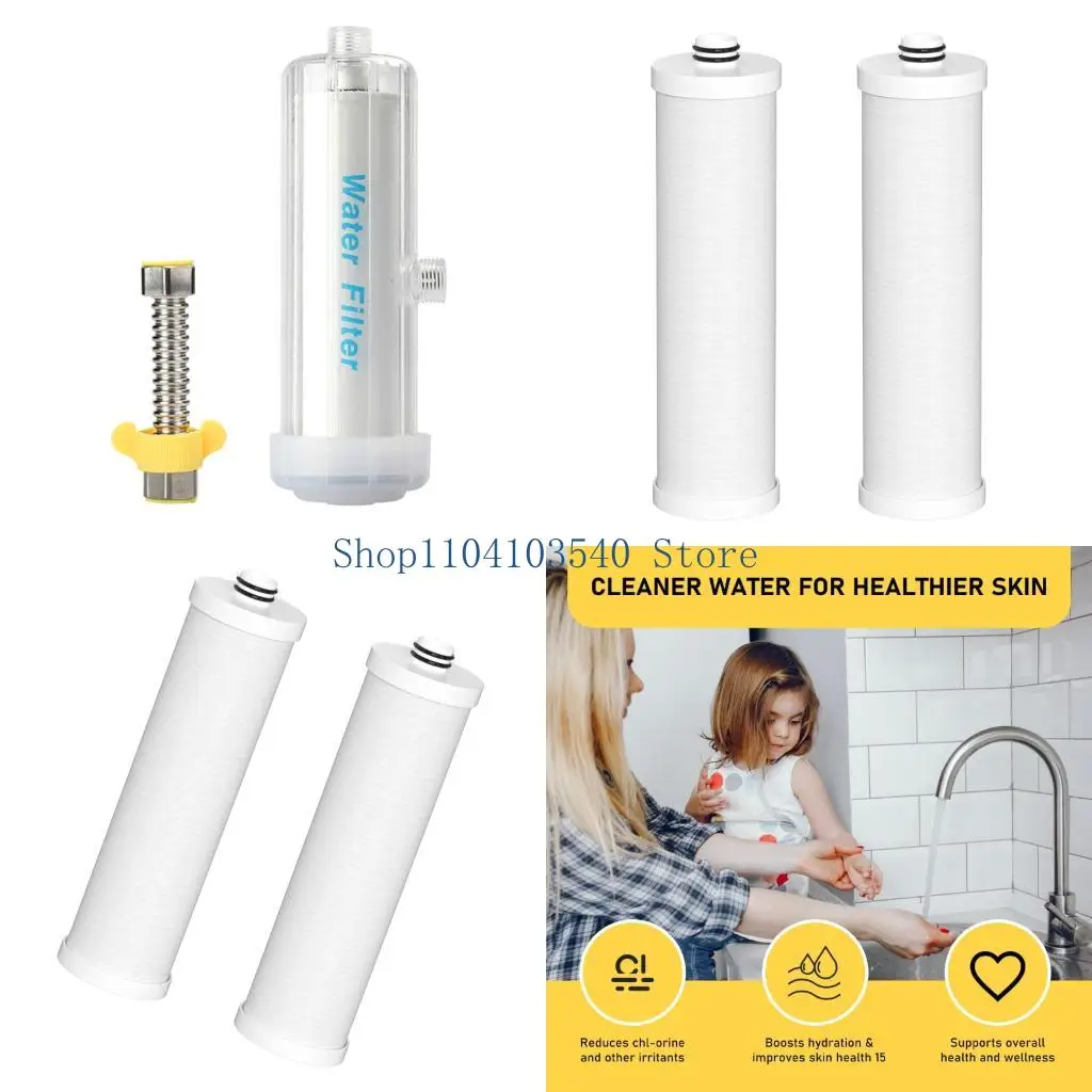

02DC 2Pcs High Performances Water Filter Cartridges For MP99 MK99 MV99 MS99 Sediment And Carbon Water Filter Cartridges