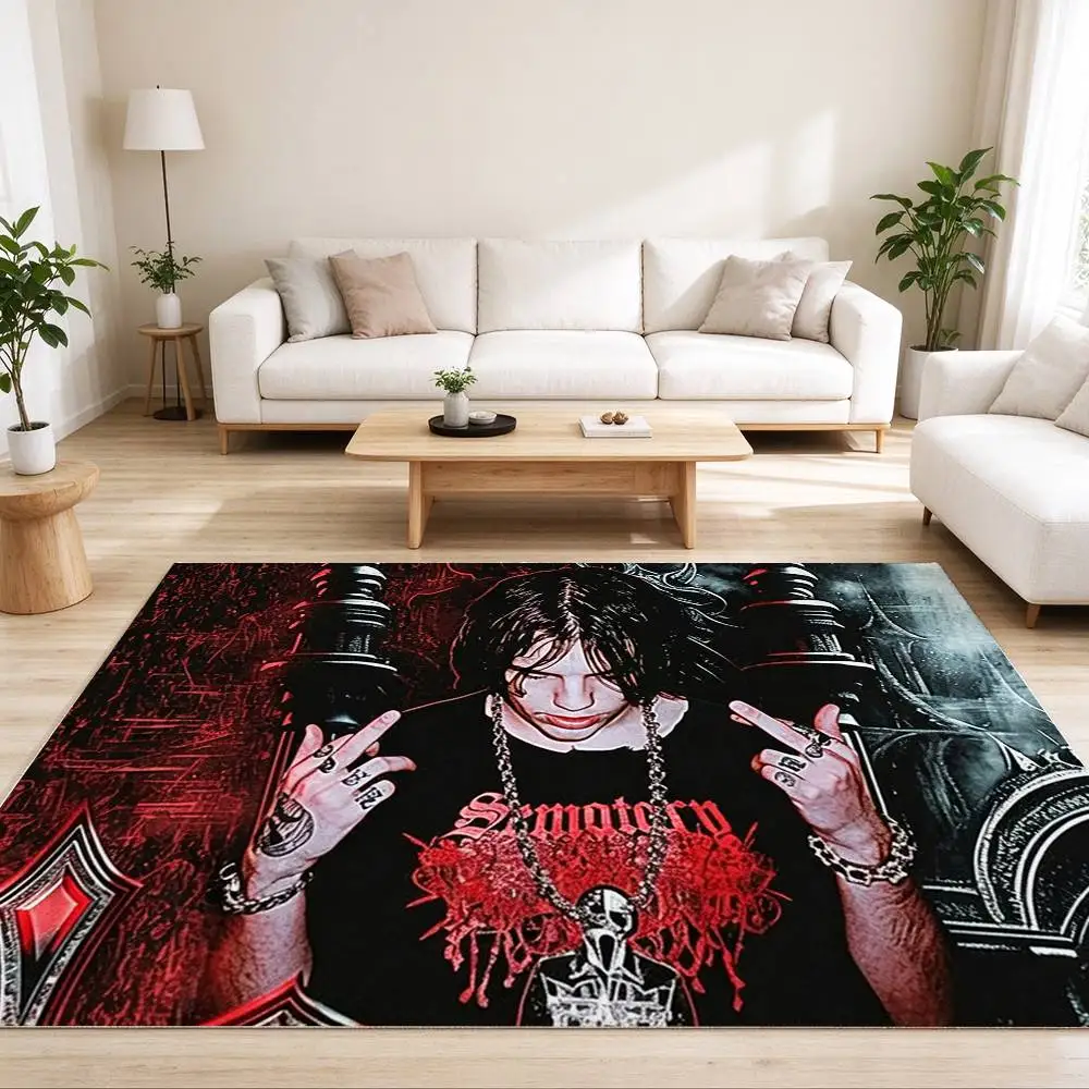 Grave Sematary H-Haunted M-Mound Soft Absorbent Decorative Floor Mat for Bathroom Entryway Living Room