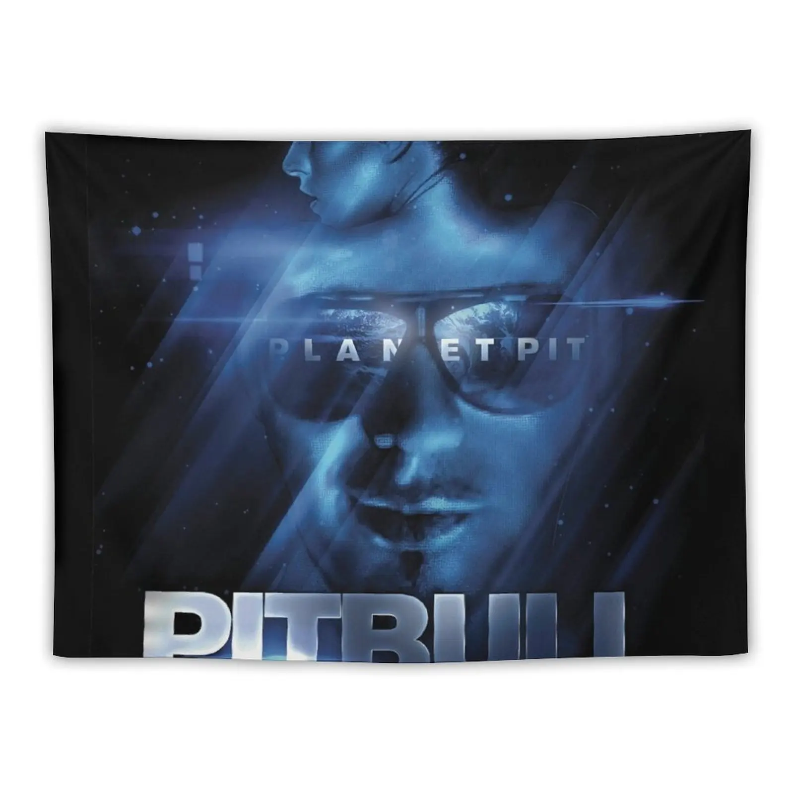 Pitbull Mr.Worldwide Planet Tapestry Bedroom Organization And Decoration Aesthetic Room Decorations Decoration Home Tapestry