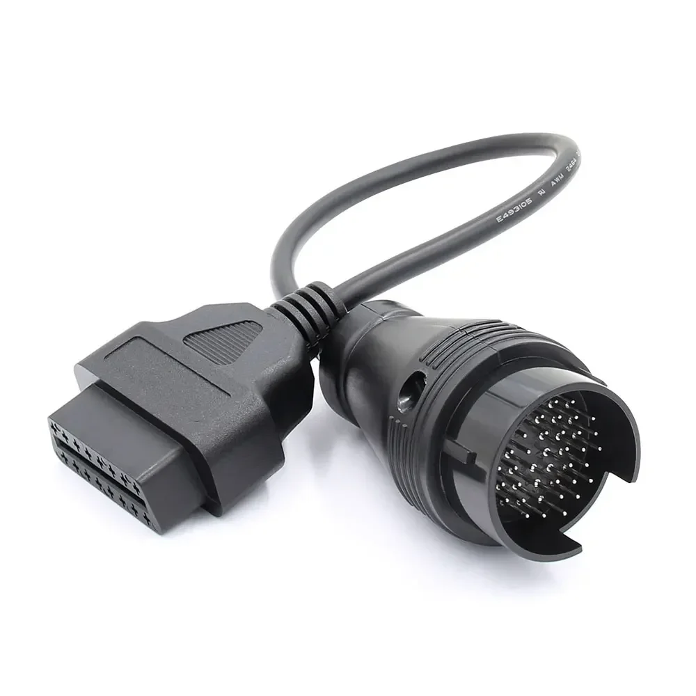 High Quality MB 38 Pin to 16 Pin OBD2 OBD Diagnostic Adapter For Mercedes 38 Pin OBD 38pin Connector For Benz 38Pin Connect