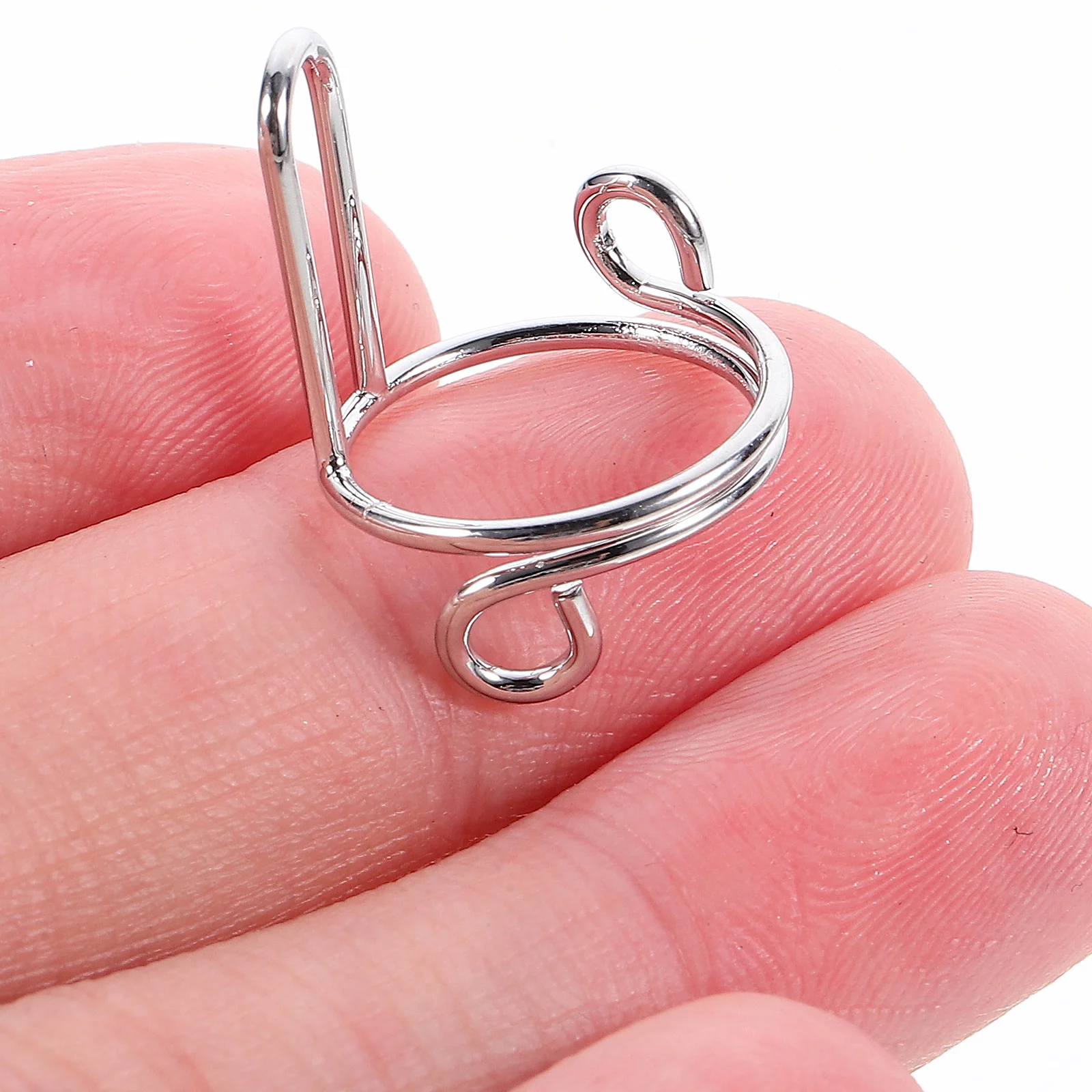 

10pcs Rings Acrylic Nails Women Adjustable Reusable Detachable Hollow Copper Easy Nail Rings Wear Manicure Tools