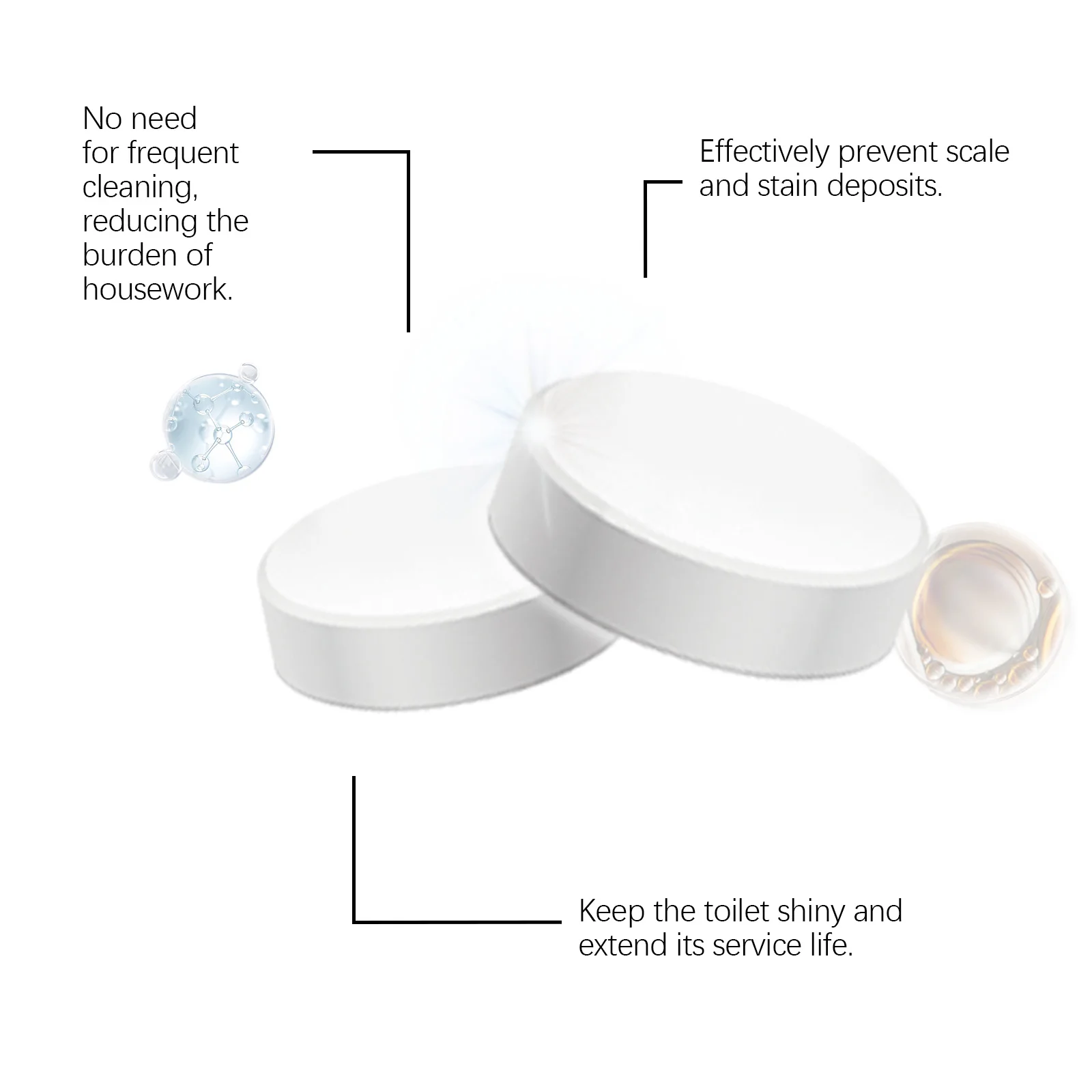 12/60 قطعة أقراص فوارة لتنظيف المرحاض تنظيف الأوساخ العنيدة وبقع البول إزالة الروائح الكريهة قوية عطر طويل الأمد