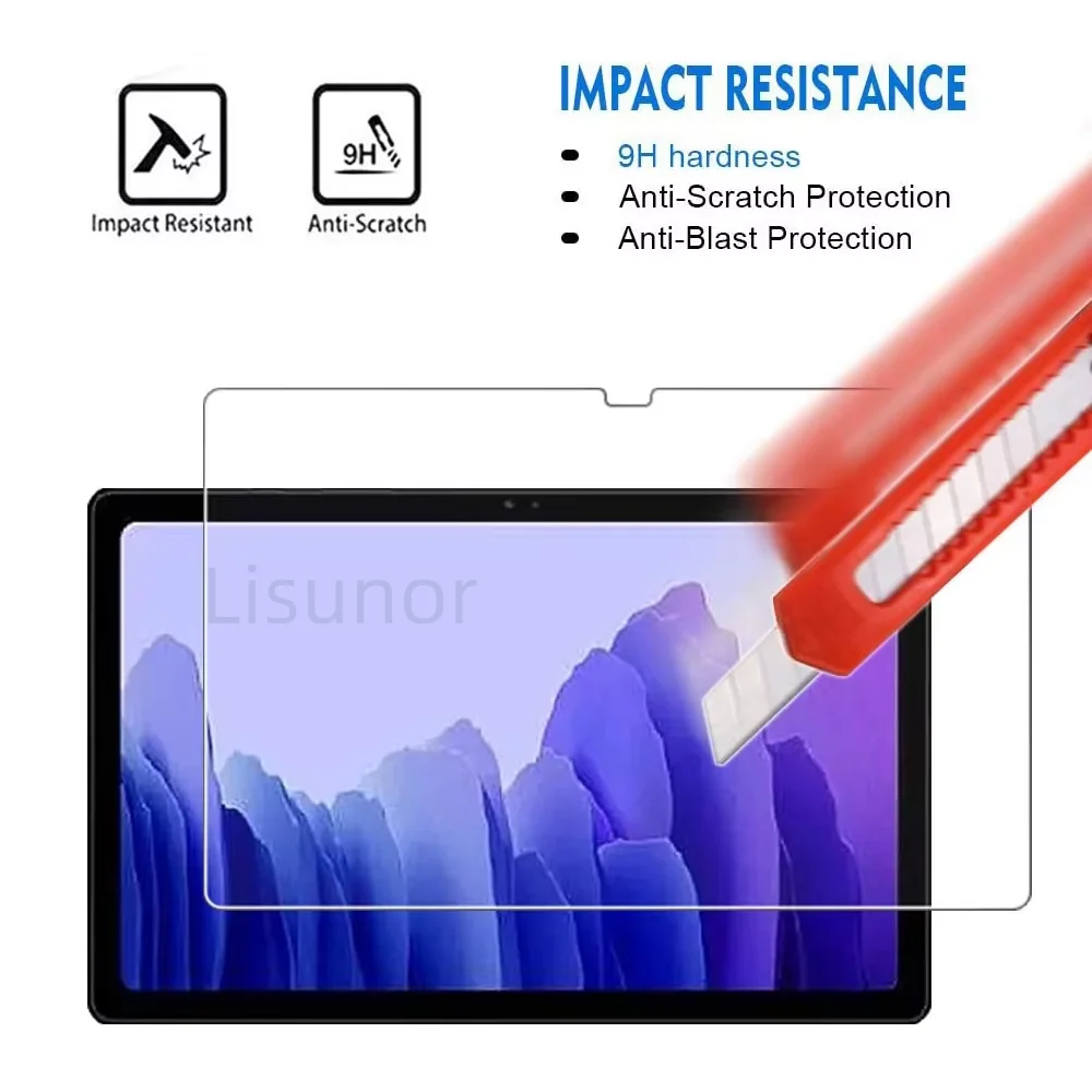 1PC 9H Tempered Glass Tablet Screen Protector For Samsung Galaxy Tab A7 10.4 Inch SM-T500 T505 T507 Anti Scratch Protective Film