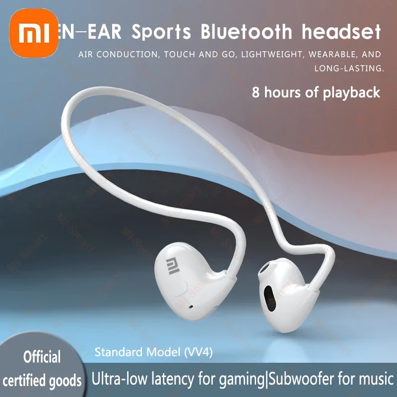 Xiaomi Wireless Bluetooth Headphones Bone Conduction Waterproof Headset Stereo Over-Ear Sports Earphones Earbuds with Mic