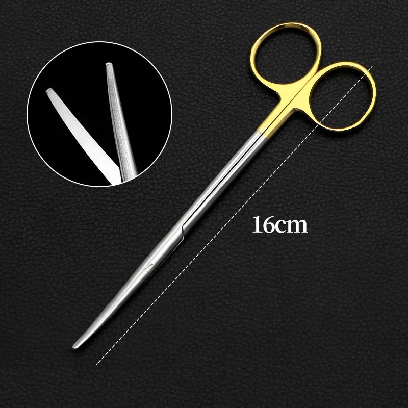 Blunt Tip Scissors straight curved round tip scissors nasal tools peeling scissors nasal lift surgical scissors