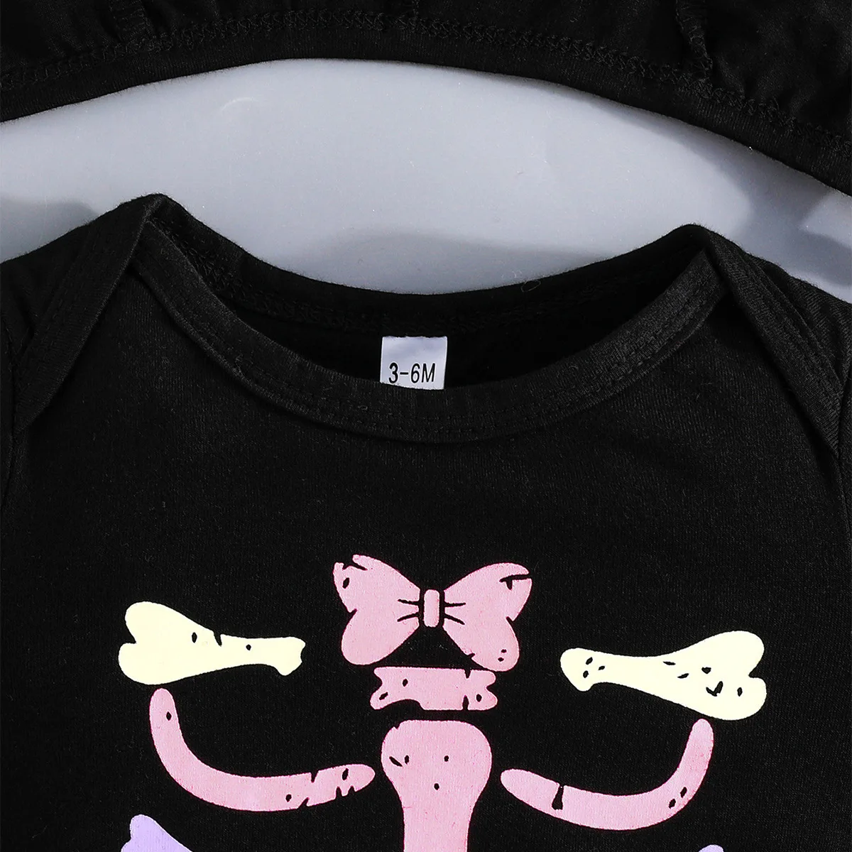 Neuer Halloween-Fledermaus-Overall für Babys, Kinder-Langarm-Strampler mit Kapuze, dehnbar und bequem, für Neugeborene, Kinder, Cosplay, Jungen und Mädchen – Detail 5