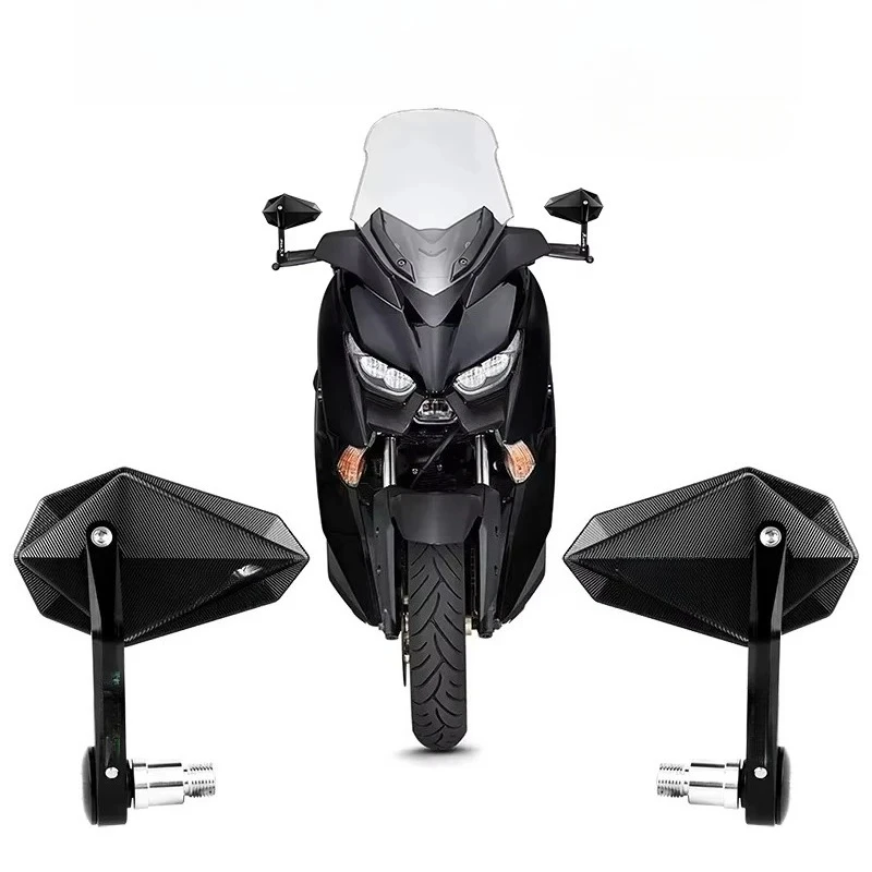 

Зеркало заднего вида для мотоцикла XMAX 300 для Yamaha XMAX 300 xmax 300, отражатель с ЧПУ, антивибрационная ручка, зеркало заднего вида