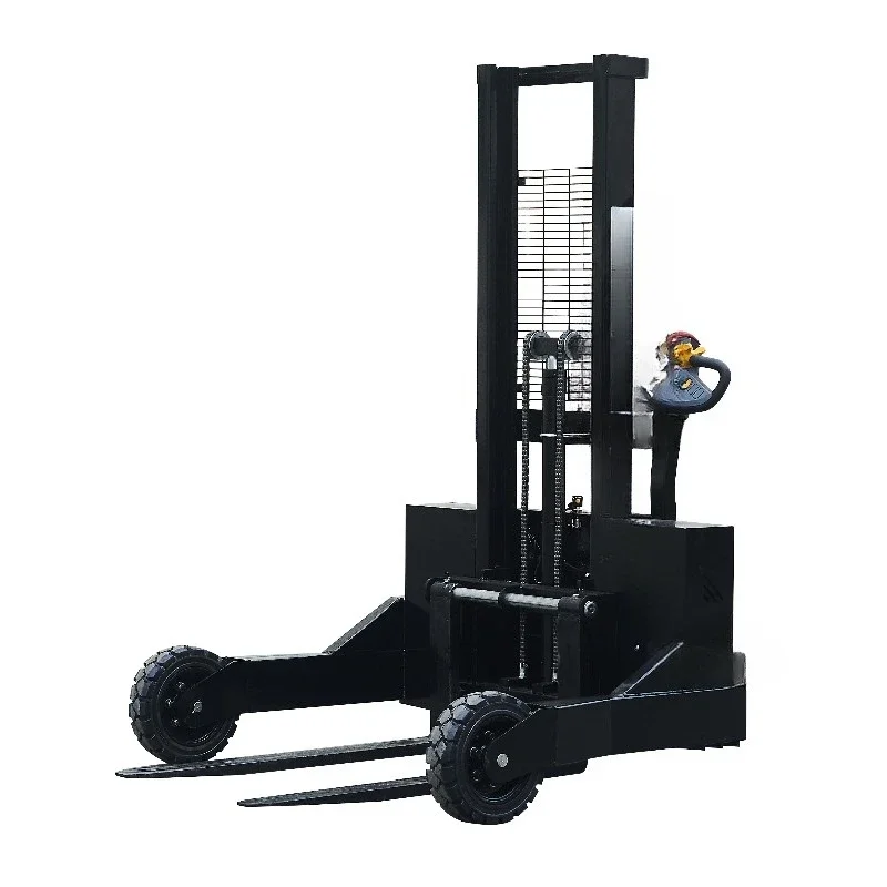 High-quality outdoor off-road electro-hydraulic pallet stacker for cargo transportation