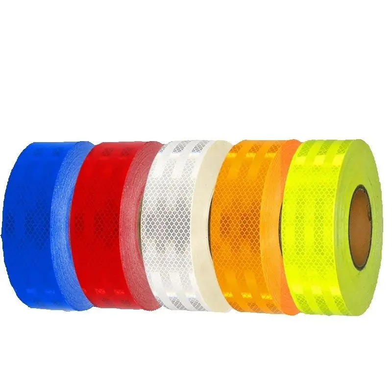 5cm Class II Super Strong Acrylic Night Reflective Self-adhesive Tape Collision Warning Sticker