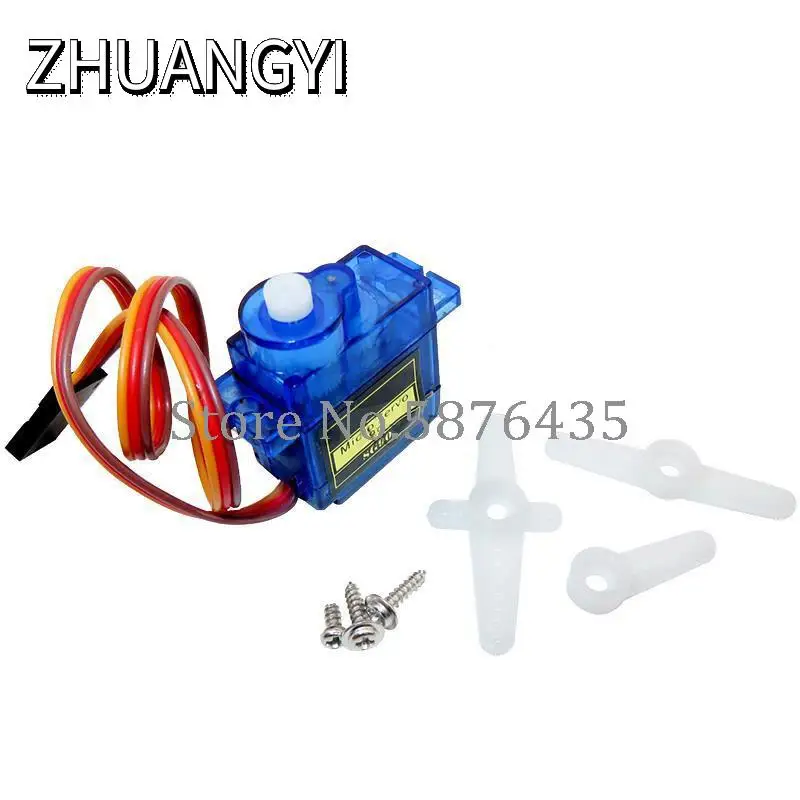 Classic servos 9g SG90 MG90S For RC Planes Fixed wing Aircraft model telecontrol aircraft Parts Toy motors MG90 9g