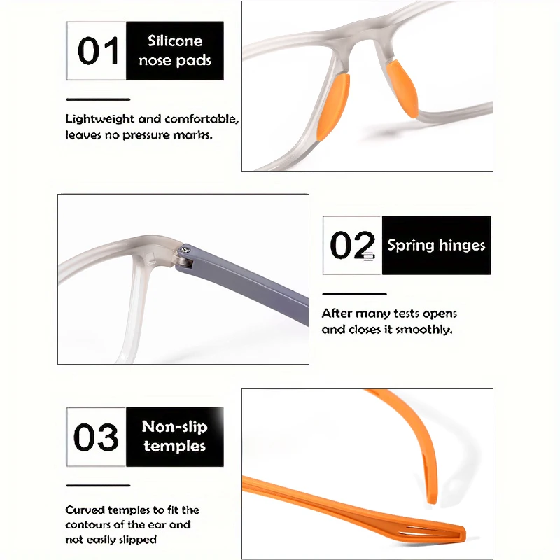 5 Pairs Reading Glasses Quality Readers Spring Hinge Glasses for Reading for Men and Women