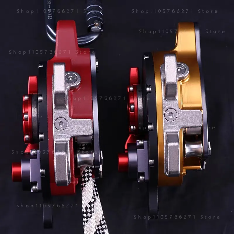 Load 200 Kg CCD/CCR Aerial Work Electric Lift Electric Drill Drives Pulley Descender Raiser Double Force System Pulling 510kg
