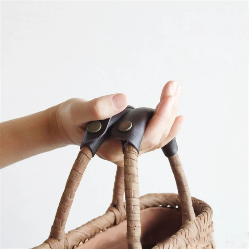 Funda protectora de PU para asa de maleta, cubierta de cuero antitensión, multifuncional, con correa para el hombro, Color sólido
