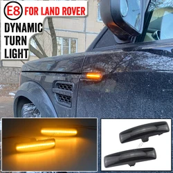 For Land Rover Range Rover Sport Freeland 2 Discovery 3 4 LR3 LR4 L319 LED Dynamic Turn Signal Light Side Marker Lamp Indicator