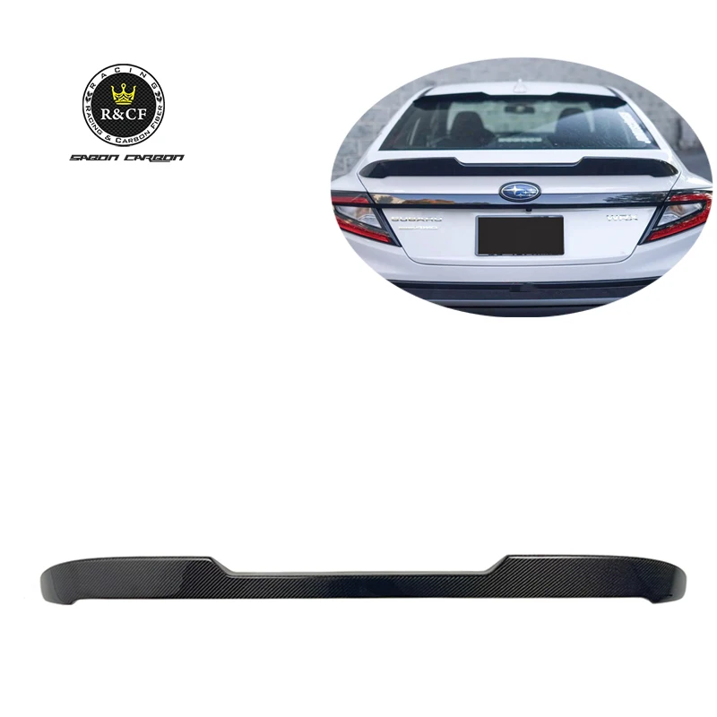 WRX S4 OEM style Carbon Fiber Duckbill Trunk Rear Spoiler Wing wrx spoiler For Subaru  2022 WRX spoiler