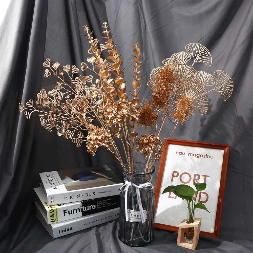 

Plastic Photo Props Christmas Decoration Maple Leaf Christmas Decoration Artificial Flower Artificial Plants Fake Flower