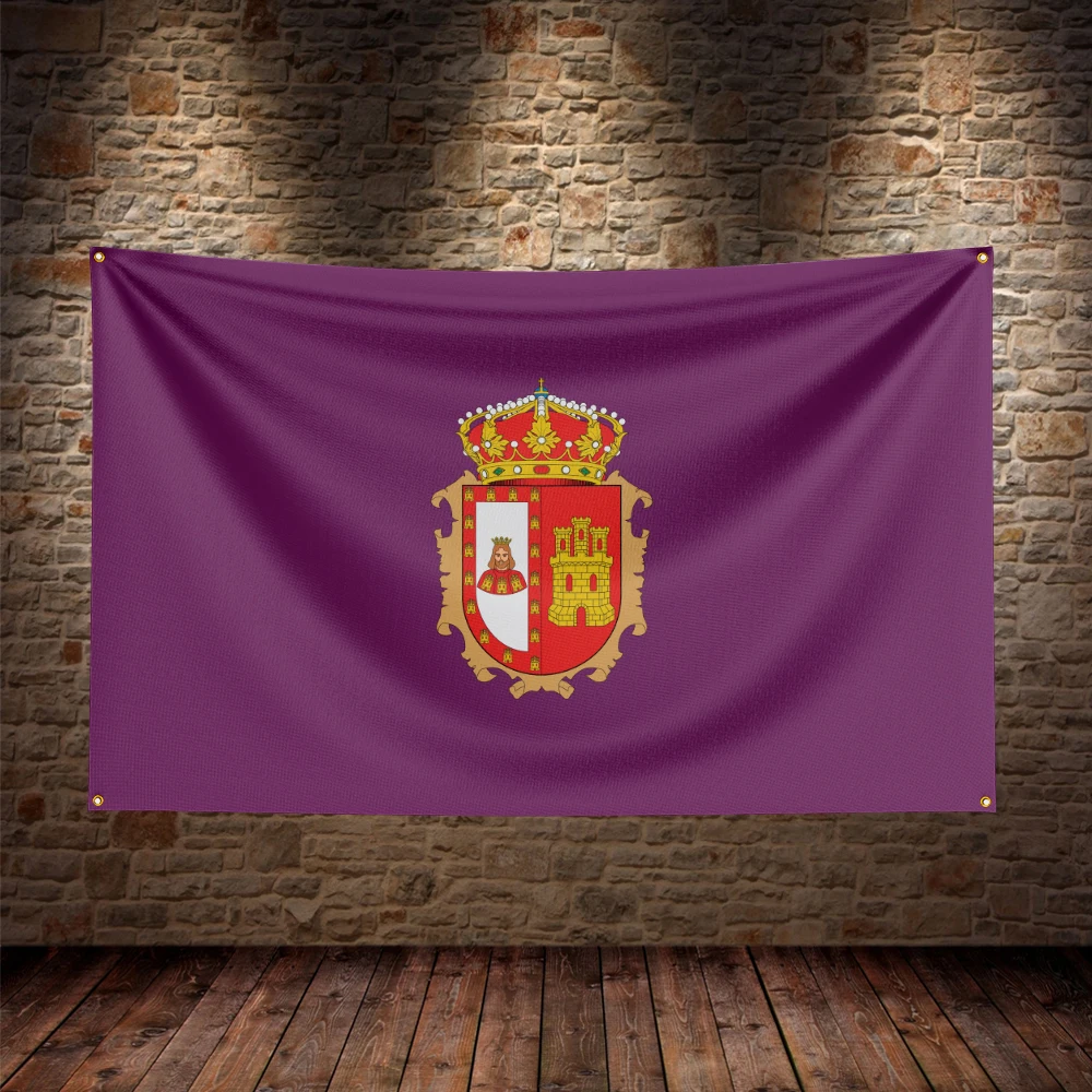 Bandera de España de Burgos para decoración
