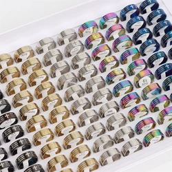 20Pcs/Lot Jesus God Love Christianity Bible Cross Faith Stainless Steel Ring Jewelry For Women Men Believer Prayer Religion Bulk