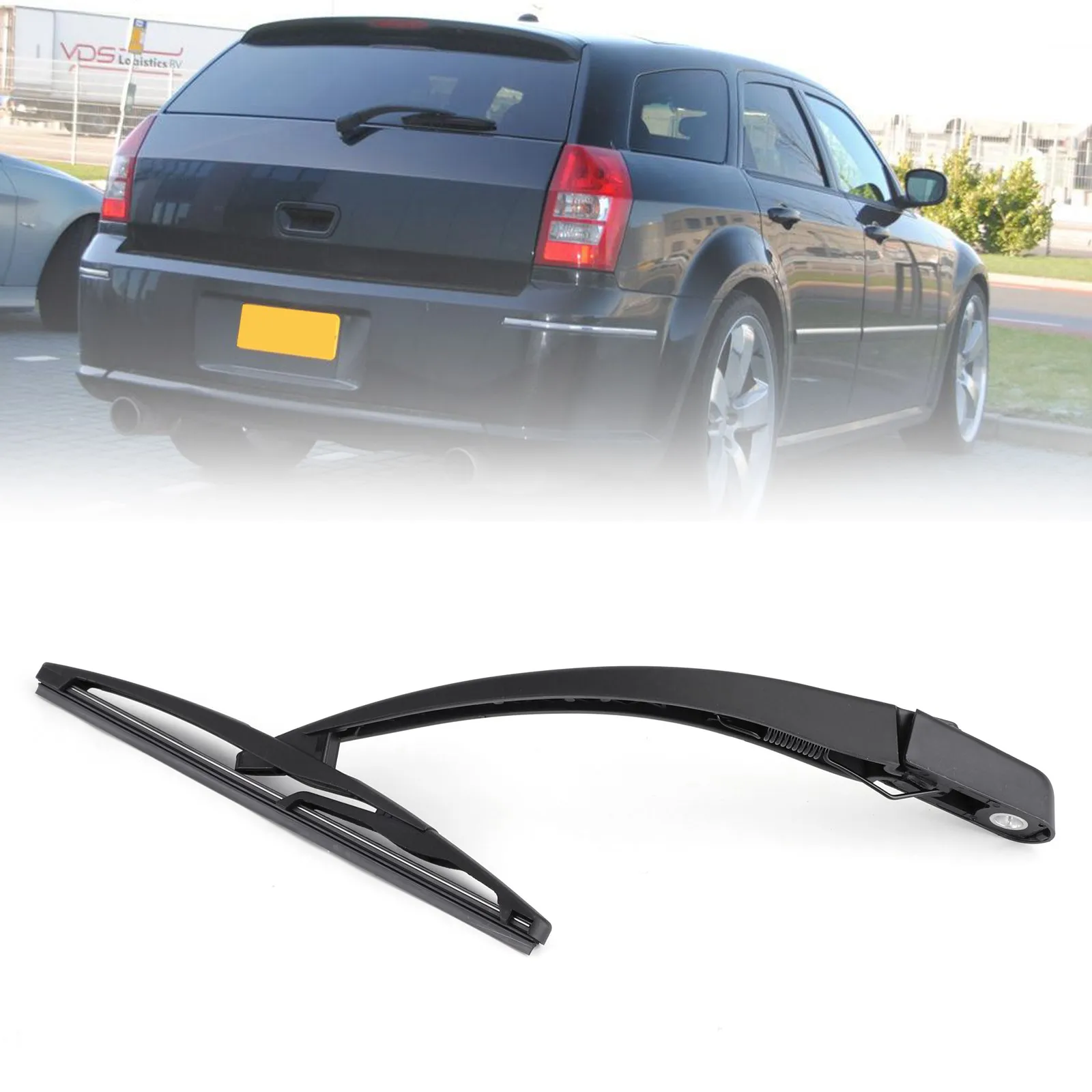 Areyourshop Rear Window Wiper Arm & Blade for Dodge Magnum 2005 2006 2007 2008 Dodge Nitro 2007-2009 5140654AA Car Parts
