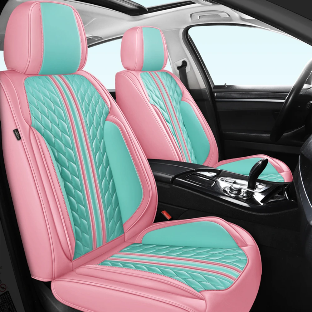 Woman Car Seat Covers for Renault Megane 2 3 Fluence Scenic Clio Captur Kadjar Logan 2 Duster Arkana Kangoo Interior Accessories