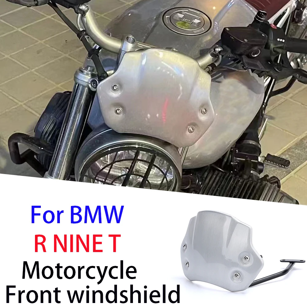 Motorcycle Headlight Fairing Windshield Windscreen Wind Deflector For BMW R NINE T RNINET Racer Pure Urban Scrambler 2014-2022