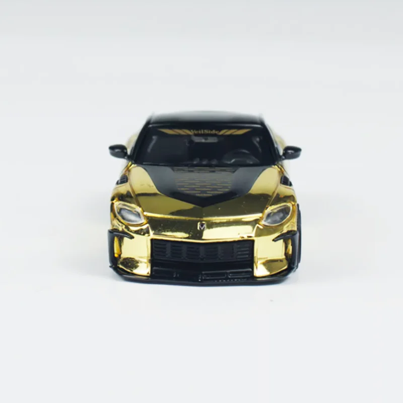 

Масштабная модель спортивного автомобиля VeilSide FFZ400 из сплава, 1:64, готовое изделие, имитационная игрушка, коллекционный подарок, статическая модель для демонстрации