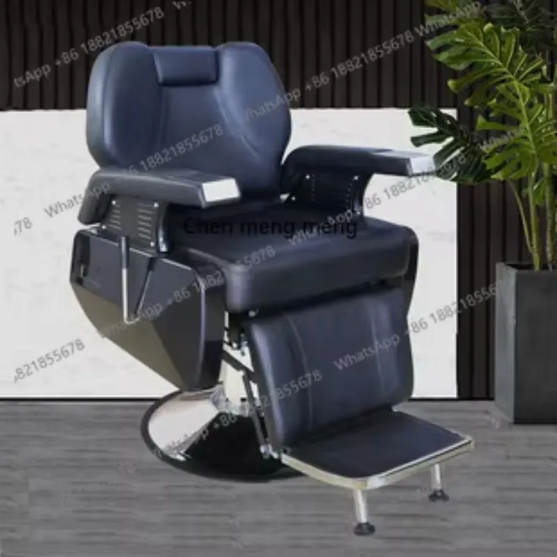 Barber shop shampoo bed hairdressing retro semi-reclining punch bed simple Thai massage H