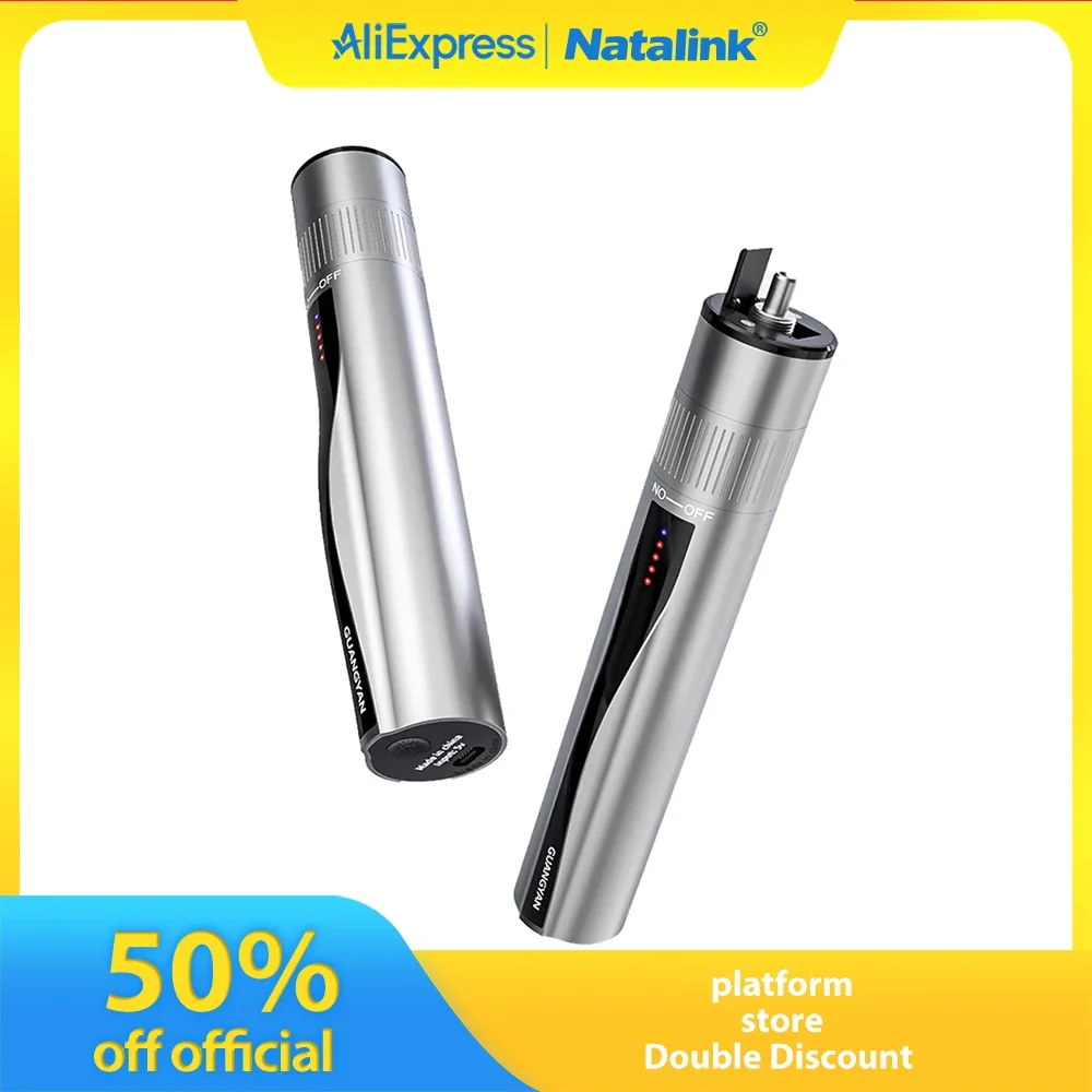 Natalink Visual Fault Locator Rechargeable VFL Fiber Optic Red Light Cable Tester SC FC ST Fiber Laser Tester Red Light Pen