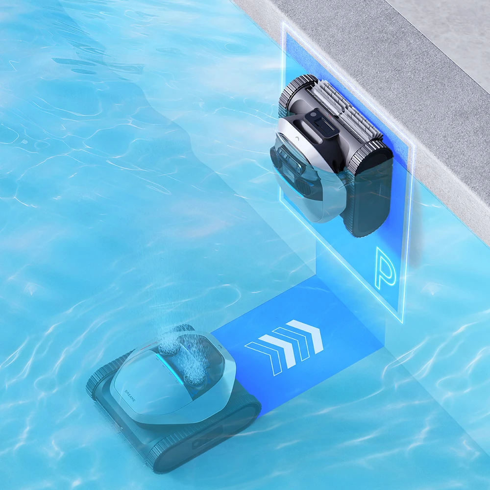 Intelligent Wireless Robotic  High Precision Gyroscope Navigation Automatic Pool Robot for Efficient Cleaning