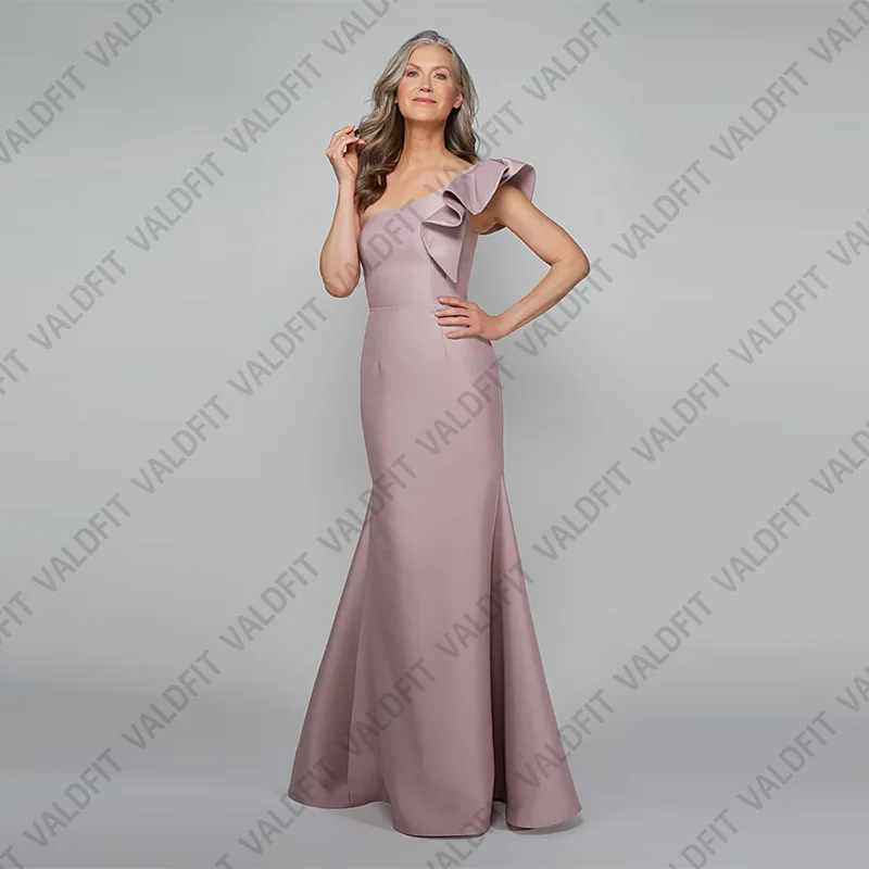 Customized Long Mermaid One Shoulder Mother of the Bride Dresses for Weddings Party Dress vestidos para madre de novia 2024