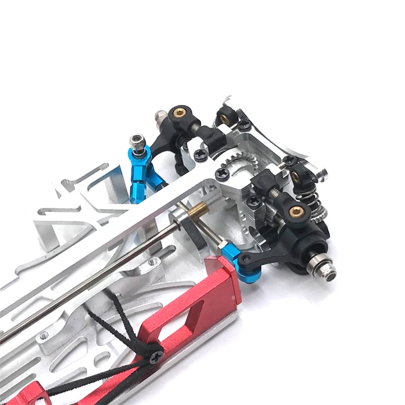 Front Steering Linkage 28T Servo Arm For WLtoys 1/28 284131 K969 K979 K989 K999 P929 P939 RC01 MINI-Q MINI-Z RC Car Metal Rod