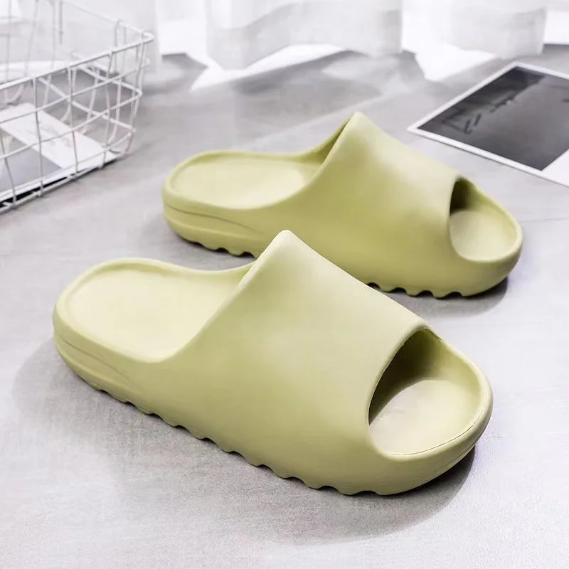 Men's Slides Slippers Beach Flip Flops Man Clappers Indoor Bathroom Slippers Summer House Shoes Women Platform Sandals Fashion
